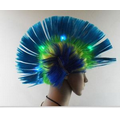 Rainbow Mohawk Party Wig With LED Light